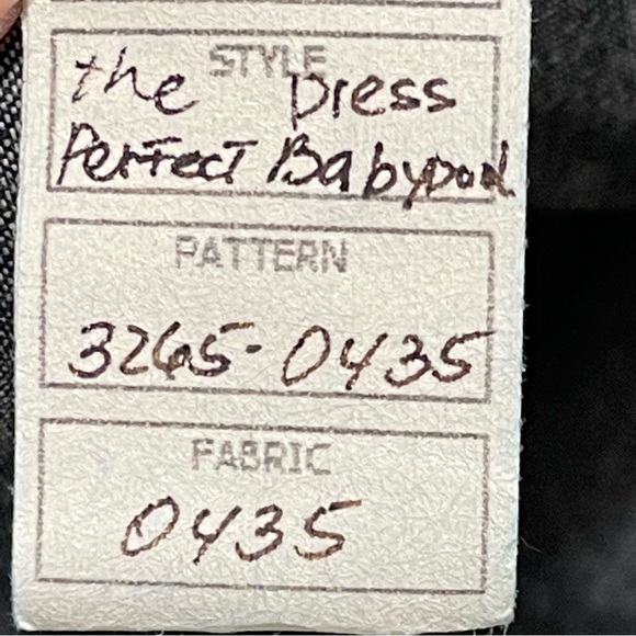 Current/Elliot The Perfect Babydoll Dress in Denim - Picture 5 of 5